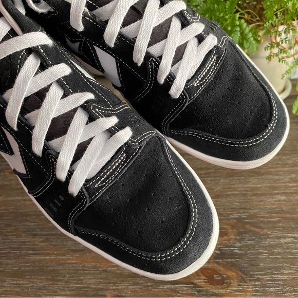 Converse Mens 11 AS-1 Pro Suede Leather Skateboarding Sneakers Shoes Black White - Picture 7 of 13